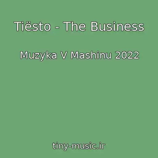 کاور آهنگ Tiësto - The Business از Muzyka V Mashinu 2022