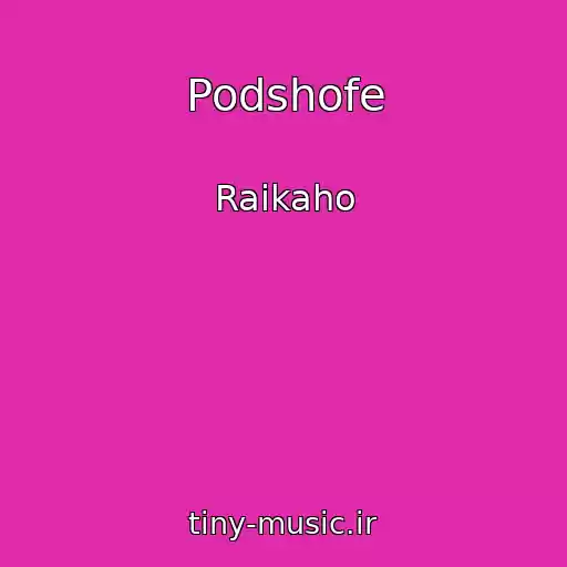 کاور آهنگ Podshofe از Raikaho