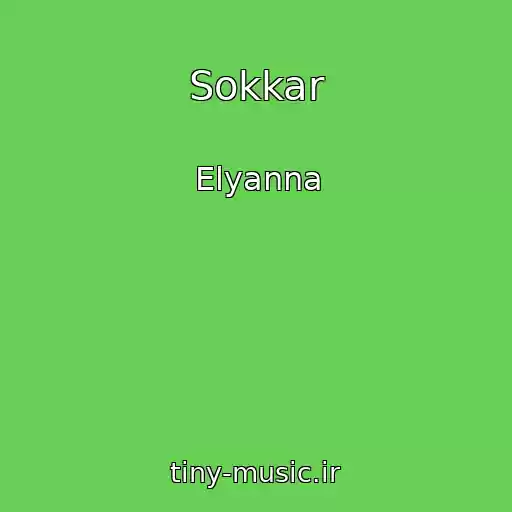 کاور آهنگ Sokkar از Elyanna