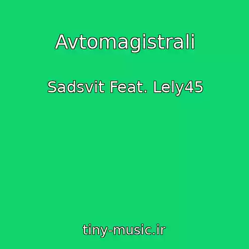 کاور آهنگ Avtomagіstralі از Sadsvit Feat. Lely45