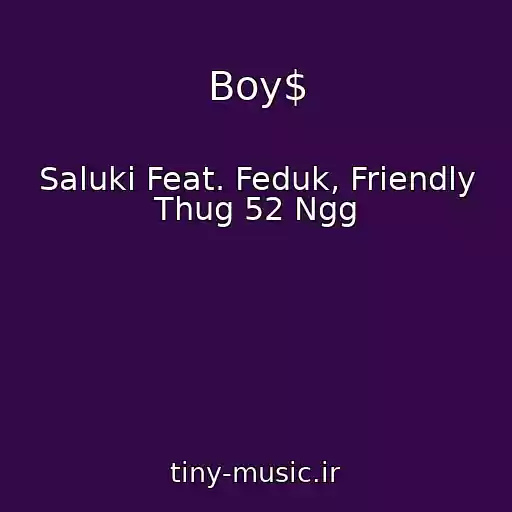 کاور آهنگ Boy$ از Saluki Feat. Feduk, Friendly Thug 52 Ngg