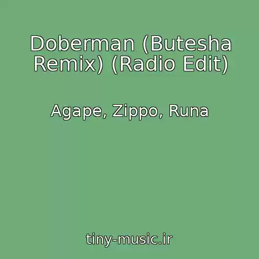 کاور آهنگ Doberman (Butesha Remix) (Radio Edit) از Agape, Zippo, Runa
