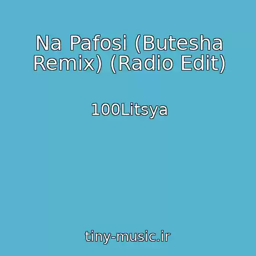 کاور آهنگ Na Pafosі (Butesha Remix) (Radio Edit) از 100Litsya