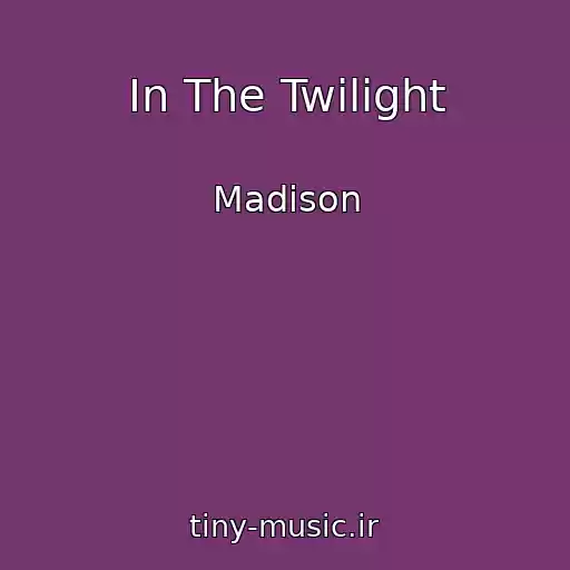 کاور آهنگ In The Twilight از Madison