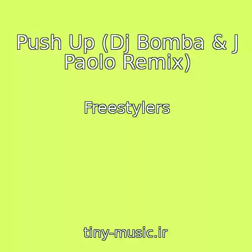 کاور آهنگ Push Up (Dj Bomba & J Paolo Remix) از Freestylers