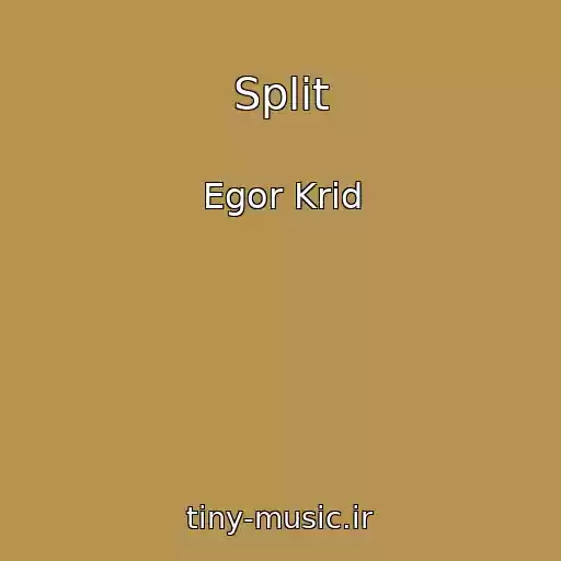 کاور آهنگ Split از Egor Krid