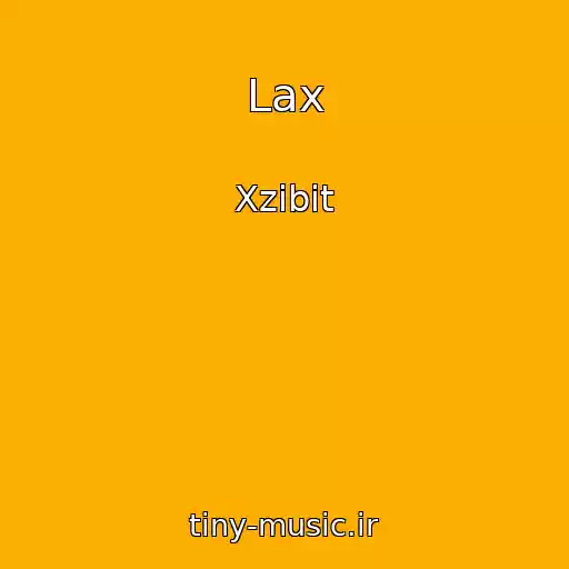 کاور آهنگ Lax از Xzibit