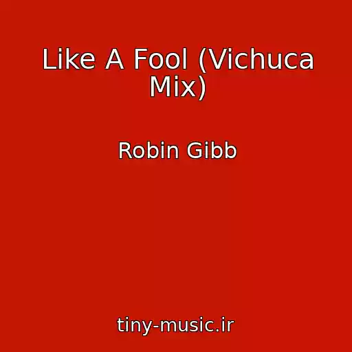 کاور آهنگ Like A Fool (Vichuca Mix) از Robin Gibb