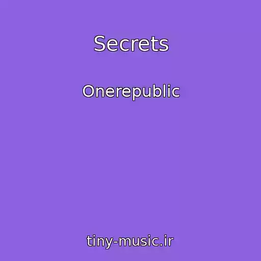 کاور آهنگ Secrets از Onerepublic
