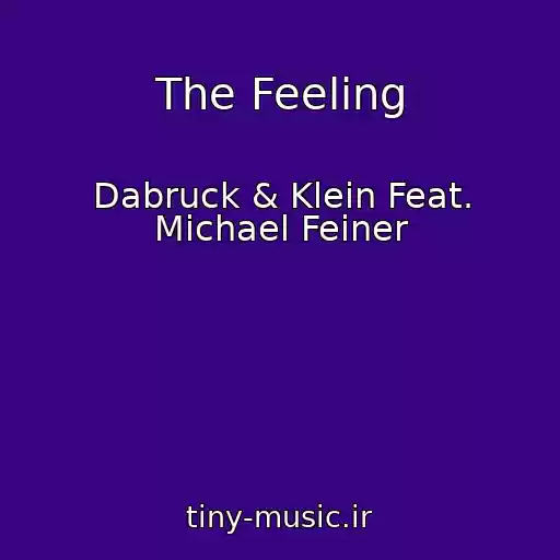 کاور آهنگ The Feeling از Dabruck & Klein Feat. Michael Feiner