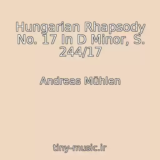 کاور آهنگ Hungarian Rhapsody No. 17 In D Minor, S. 244/17 از Andreas Mühlen