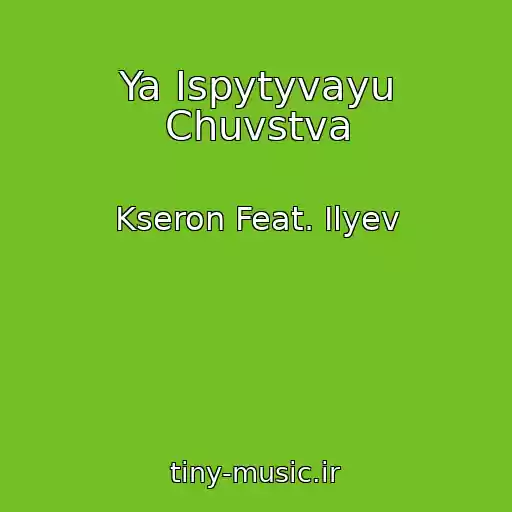 کاور آهنگ Ya Ispytyvayu Chuvstva از Kseron Feat. Ilyev