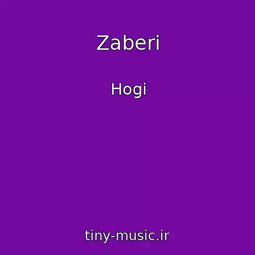 کاور آهنگ Zaberi از Hogi