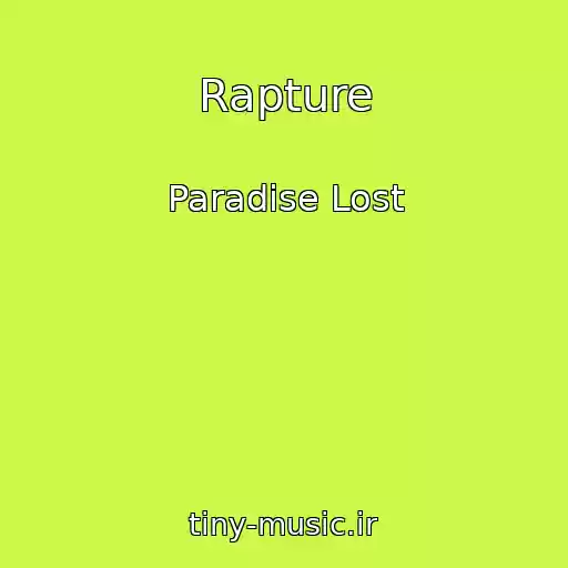 کاور آهنگ Rapture از Paradise Lost