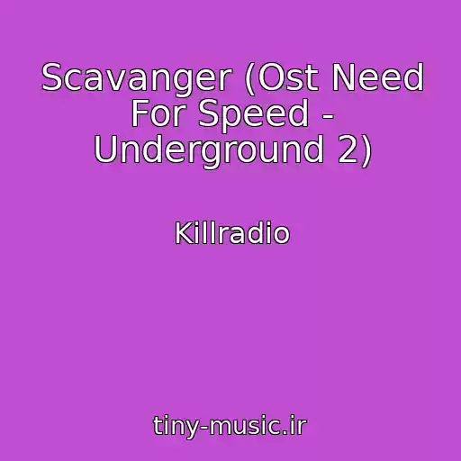 کاور آهنگ Scavanger (Ost Need For Speed - Underground 2) از Killradio