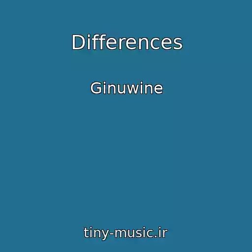 کاور آهنگ Differences از Ginuwine
