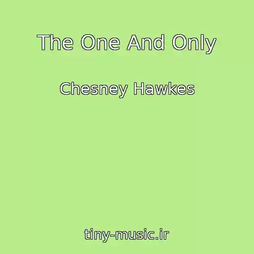کاور آهنگ The One And Only از Chesney Hawkes