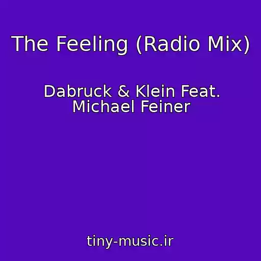 کاور آهنگ The Feeling (Radio Mix) از Dabruck & Klein Feat. Michael Feiner