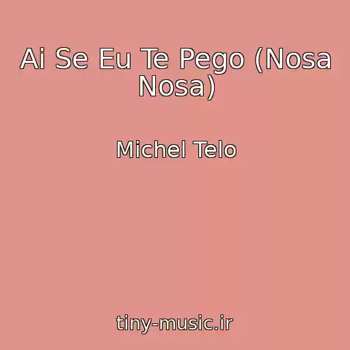 کاور آهنگ Ai Se Eu Te Pego (Nosa Nosa) از Michel Telo
