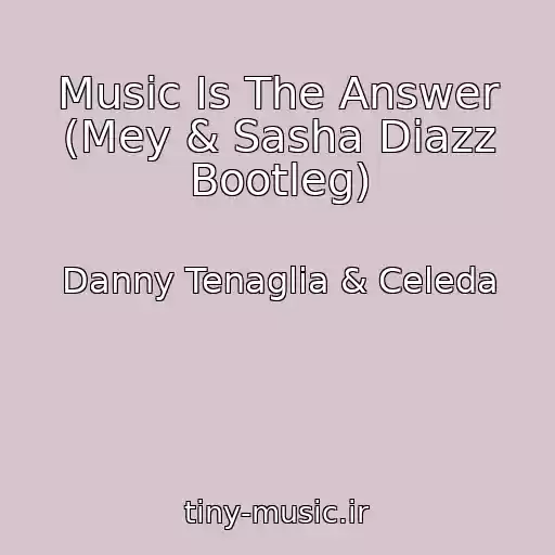 کاور آهنگ Music Is The Answer (Mey & Sasha Diazz Bootleg) از Danny Tenaglia & Celeda