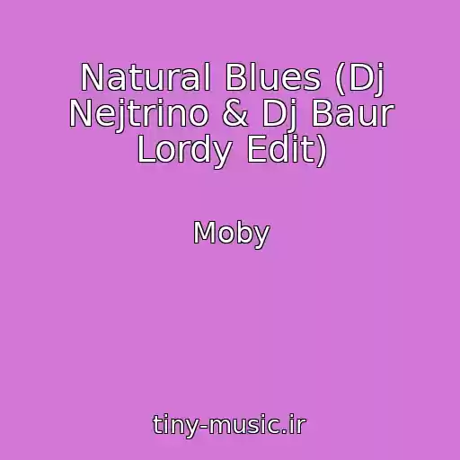 کاور آهنگ Natural Blues (Dj Nejtrino & Dj Baur Lordy Edit) از Moby