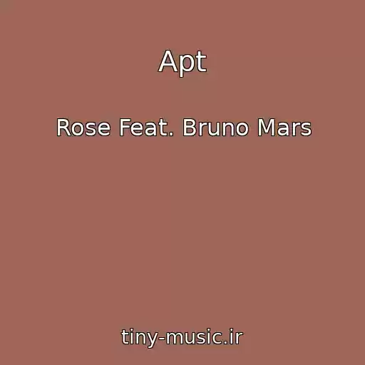 کاور آهنگ Apt از Rose Feat. Bruno Mars