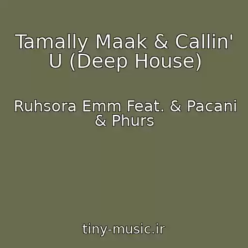 کاور آهنگ Tamally Maak & Callin' U (Deep House) از Ruhsora Emm Feat. & Pacani & Phurs