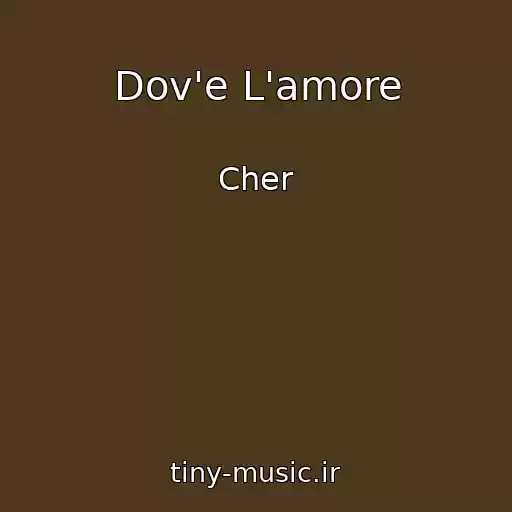 کاور آهنگ Dov'e L'amore از Cher