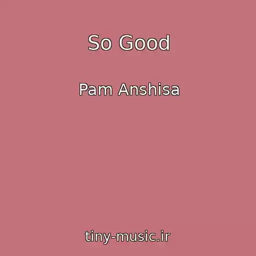 کاور آهنگ So Good از Pam Anshisa