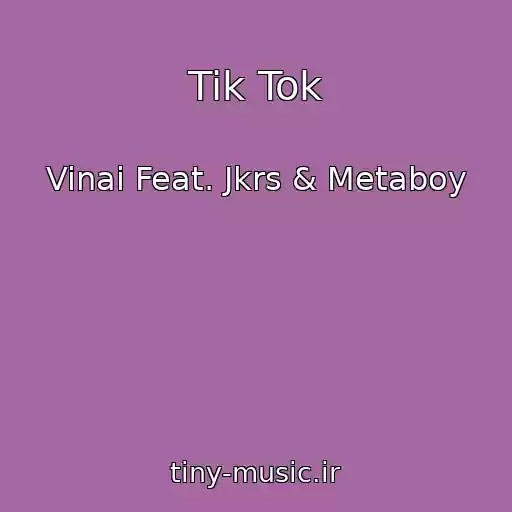 کاور آهنگ Tik Tok از Vinai Feat. Jkrs & Metaboy