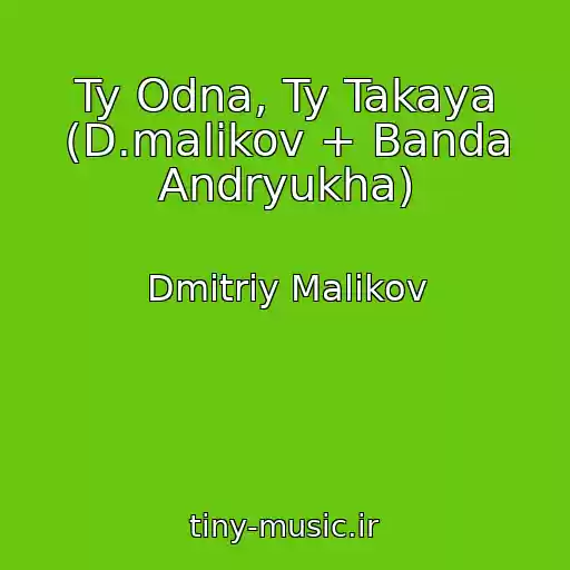 کاور آهنگ Ty Odna, Ty Takaya (D.malikov + Banda Andryukha) از Dmitriy Malikov