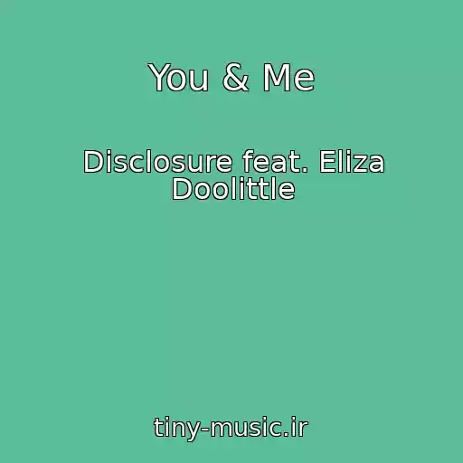 کاور آهنگ You & Me از Disclosure feat. Eliza Doolittle