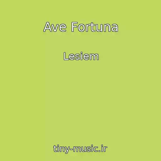 کاور آهنگ Ave Fortuna از Lesiem