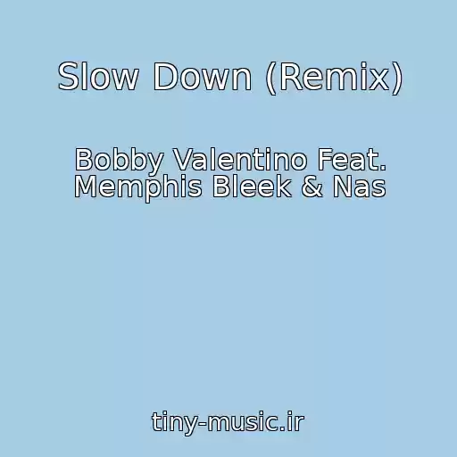 کاور آهنگ Slow Down (Remix) از Bobby Valentino Feat. Memphis Bleek & Nas