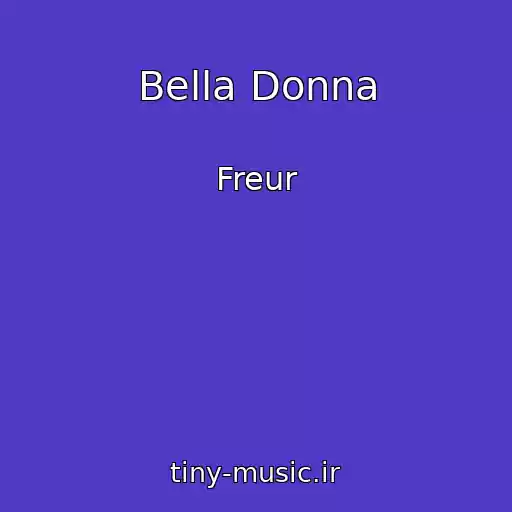 کاور آهنگ Bella Donna از Freur
