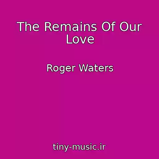 کاور آهنگ The Remains Of Our Love از Roger Waters