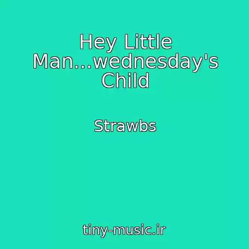 کاور آهنگ Hey Little Man...wednesday's Child از Strawbs