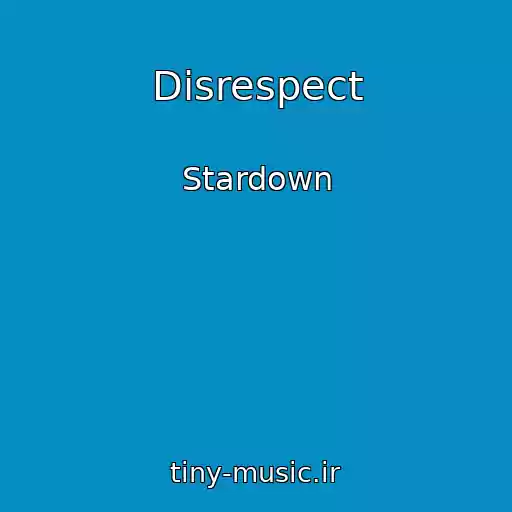 کاور آهنگ Disrespect از Stardown