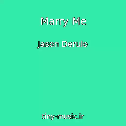 کاور آهنگ Marry Me از Jason Derulo