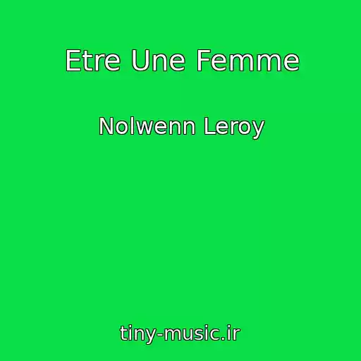 کاور آهنگ Etre Une Femme از Nolwenn Leroy