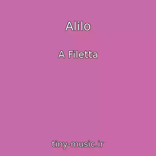 کاور آهنگ Alilo از A Filetta