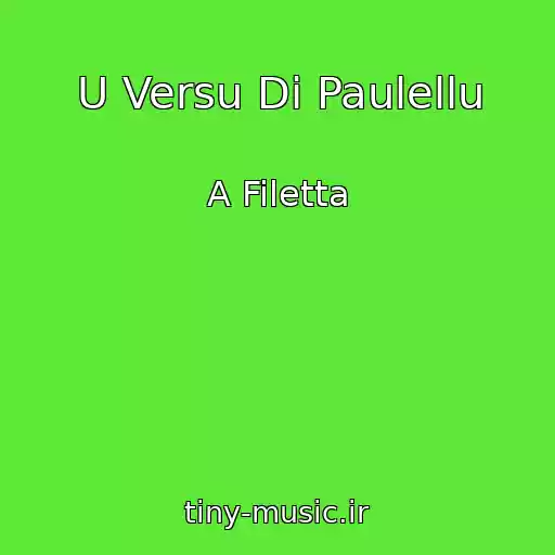 کاور آهنگ U Versu Di Paulellu از A Filetta