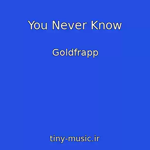کاور آهنگ You Never Know از Goldfrapp