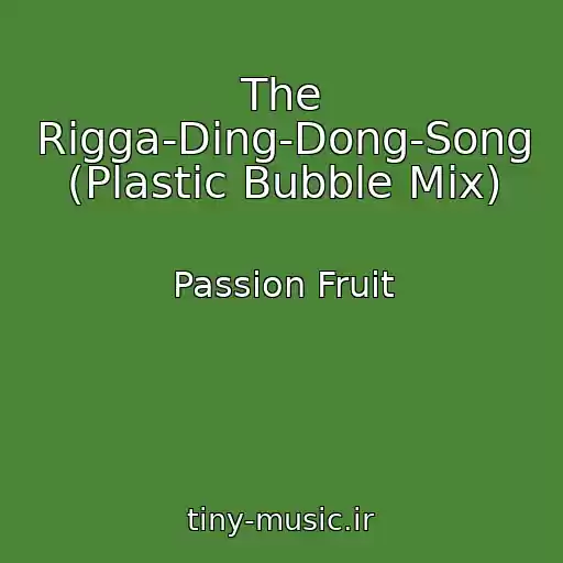 کاور آهنگ The Rigga-Ding-Dong-Song (Plastic Bubble Mix) از Passion Fruit