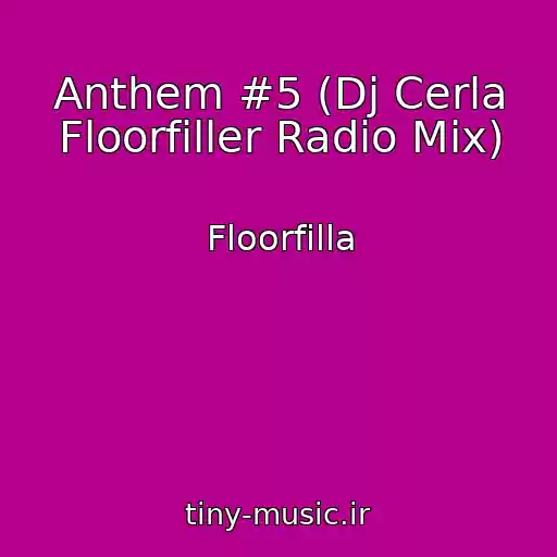 کاور آهنگ Anthem #5 (Dj Cerla Floorfiller Radio Mix) از Floorfilla
