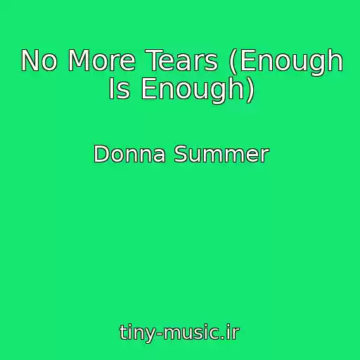 کاور آهنگ No More Tears (Enough Is Enough) از Donna Summer