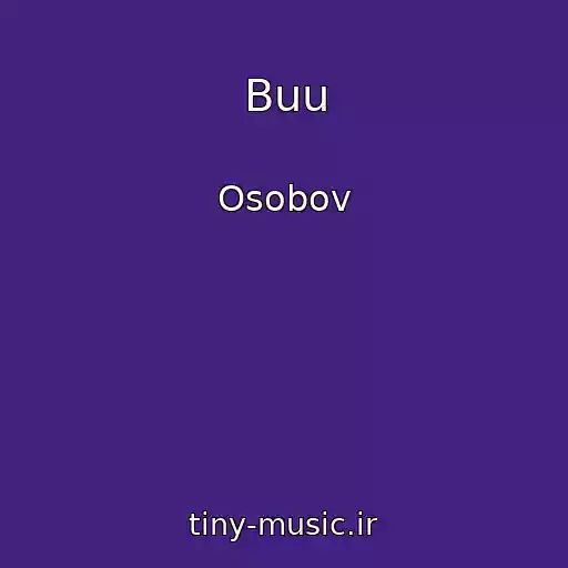 کاور آهنگ Buu از Osobov