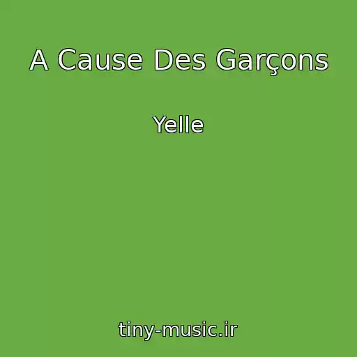 کاور آهنگ A Cause Des Garçons از Yelle