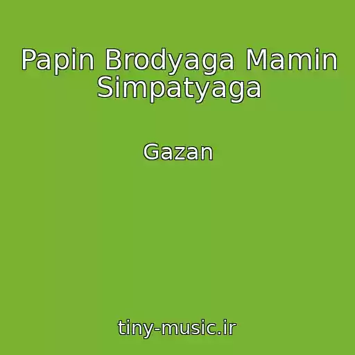 کاور آهنگ Papin Brodyaga Mamin Simpatyaga از Gazan