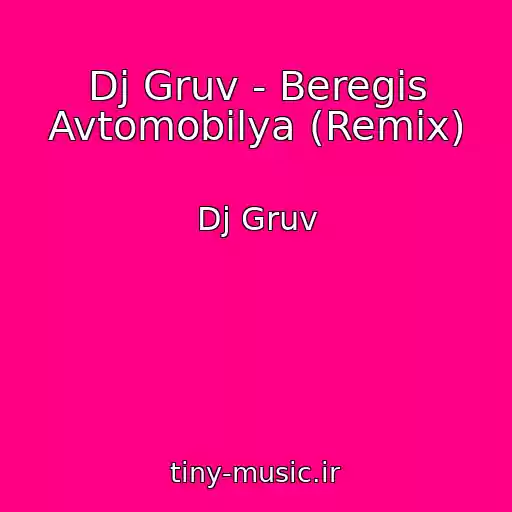 کاور آهنگ Dj Gruv - Beregis Avtomobilya (Remix) از Dj Gruv